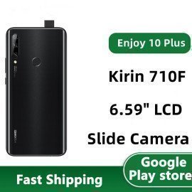 Global Rom HuaWei Enjoy 10 Plus Cell Phone 6.59&quot; LCD Full Screen 16.0MP Front Slide Camera Kirin 710F Dual Sim Fingerprint _iimport ShenzhenJtwxS/hoodmat.com