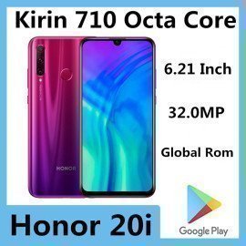 International Firmware Honor 20i Mobile Phone Kirin 710 Octa Core Android 9.0 Fingerprint 32.0MP Camera 6.21&quot; 2340x1080 Dual Sim _iimport ShenzhenJtwxS/hoodmat.com