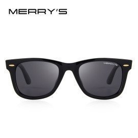 Men/Women Classic Retro Rivet Polarized Sunglasses 100% Uv Protection S8140 Merrys/hoodmat.com