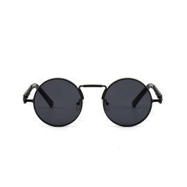 Round Circle Steampunk Sunglasses Men Women Vintage Retro Sunglass Brand Design Mirror Lens Luxury Quality Eyeglasses Uv400 Merrys/hoodmat.com