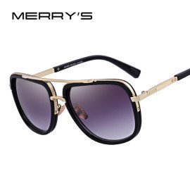 Men Sunglasses Classic Women Brand Designer Metal Square Sun Glasses Uv400 Protection S662 Merrys/hoodmat.com