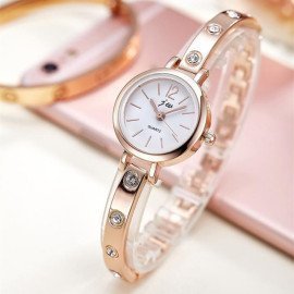 New Bracelet Watches Women Luxury Brand Stainless Steel Rhinestone Wristwatches For Ladies Dress Quartz Watch Reloj Mujerac072 Jw Wristwatches/hoodmat.com