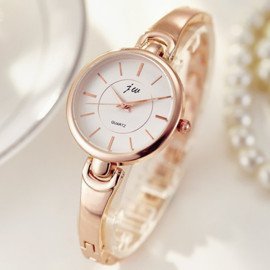 Women Luxury Bracelet Watches Rose Gold Quartz Watch Ladies Fashion Dress Wristwatches Hours Clock Montres Femme Gifts Jw Wristwatches/hoodmat.com