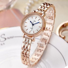 Simple Women Stainless Steel Bracelet Quartz Watch Clock Ladies Fashion Casual Dress Wristwatches Jw/hoodmat.com