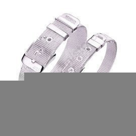Fashion Belt Design Pure 925 Sterling Silver Fine Jewelry Bracelet Bangle Top Quality 2 Size Options For Woman Man Patico/hoodmat.com