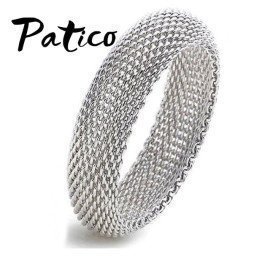 Genuine Fine 925 Sterling Silver Link Charming Jewelry Bracelet Bangles 1.5Cm Width Patico/hoodmat.com