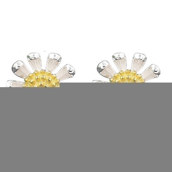 Beautiful Flower Fashion One Pair  925 Sterling Silver Earring Accessories Luxury Jewelery Gift For Women Patico/hoodmat.com