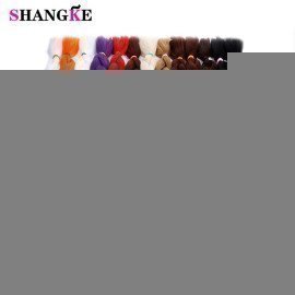 82Inch Jumbo Braids Synthetic Kanekalon Hair Braids Ombre Braiding Hair Crochet Braids Tpinktpurple 165G/Pack Shangke/hoodmat.com