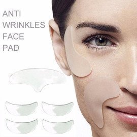 5Pcs Silicone Anti Wrinkle Eye Pad Reusable Face Lifting Forehead Pad Wrinkle Treatment Anti Wrinkle Remover Skin Care Drop Ship Shangke/hoodmat.com