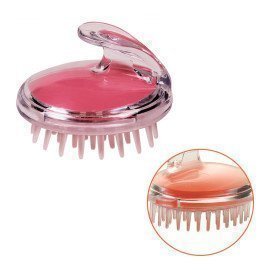 Fashion Health Care Massage Hair Brush Soft Silicone Shampoo Scalp Shower Body Washing Hair Brush Comb Shangke/hoodmat.com