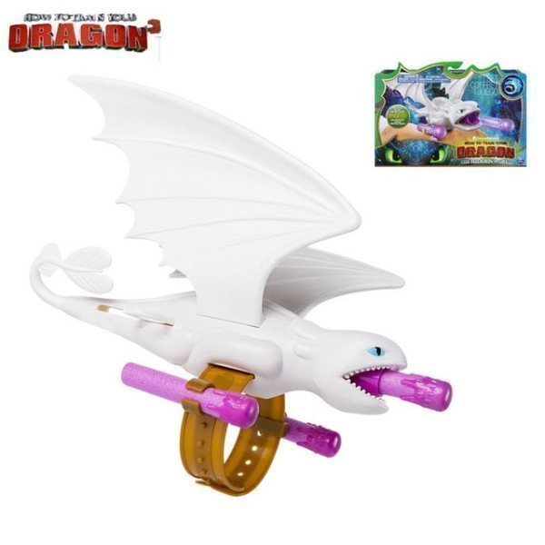 Original How To Train Your Dragon 3 Figure Toys Cartoon Toothless Light Fury Stormfly Dragon 3 Shooting Toys Children Boy Gifts Wonder Toy World/hoodmat.com