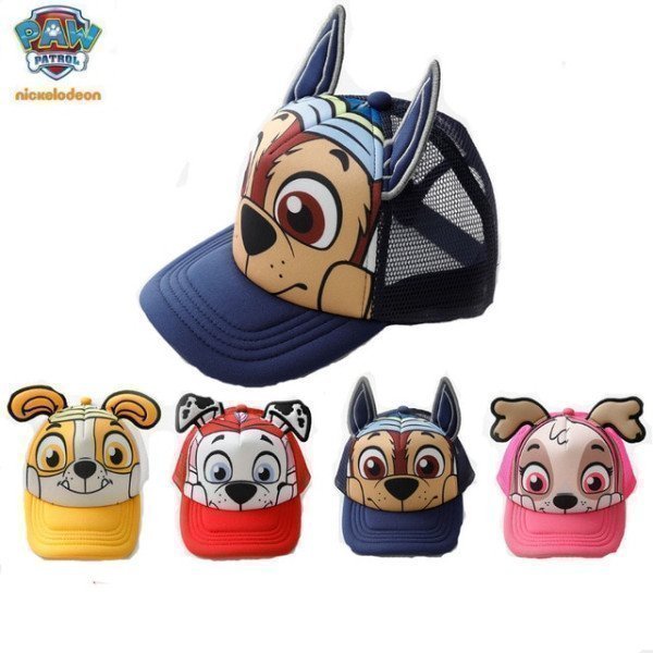 New Genuine Paw Patrol Hat Children Kids Summer Hats Caps Headgear Chapeau Puppy Patrol Print Party Kids Birthday Gift Toys Wonder Toy World/hoodmat.com