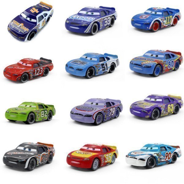 1:50 Disney Pixar Cars 2 3 Mcqueen Mater Jackson Storm Ramirez Disney Cars Diecast Vehicle Alloy Figure Boy Kid Toys Christmas   Wonder Toy World/hoodmat.com