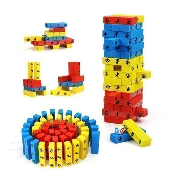 2019 Original Paw Patrol Action Figure Block Set Toys New Anime Pupoy Patrol Stack Draw Out Ryder Chase Marshall Block Toys Gift Wonder Toy World/hoodmat.com