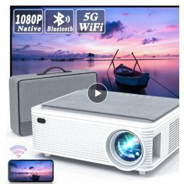 ZAOLIGHTEC X5 Projector 1080P LED Portable Bluetooth WIFI Full HD Projector 1920*1080P Keystone Correction Home Smart Projector _iimport ZaolightecOs/hoodmat.com