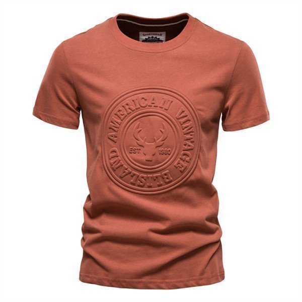 Printed T Shirt Men Casual Solid Color O-neck Top Tees Men New Summer High Quality Streetwear 100% Cotton T Shirts Mens_iimport Aiopeson/hoodmat.com_RiteVilage