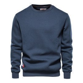 Plus Velvet Spliced Sweatshirts Men Casual Basic Solid Color Pullovers Mens Hoodie New Autumn Winter Sweatshirt for Men_iimport Aiopeson/hoodmat.com_RiteVilage