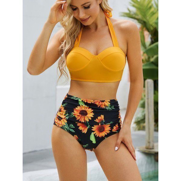 2021 New Womens Sexy Push Up Bikini Set High Waisted Swimsuit Floral Bathing Suit Swimwear Summer Bathing Suit Beachwear iimport LucyladyS/hoodmat.com_RiteVilage