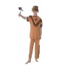 1 Piece Of Instant  Costumes Indian Boy Size (7-9Year Old) Lauchen/hoodmat.com