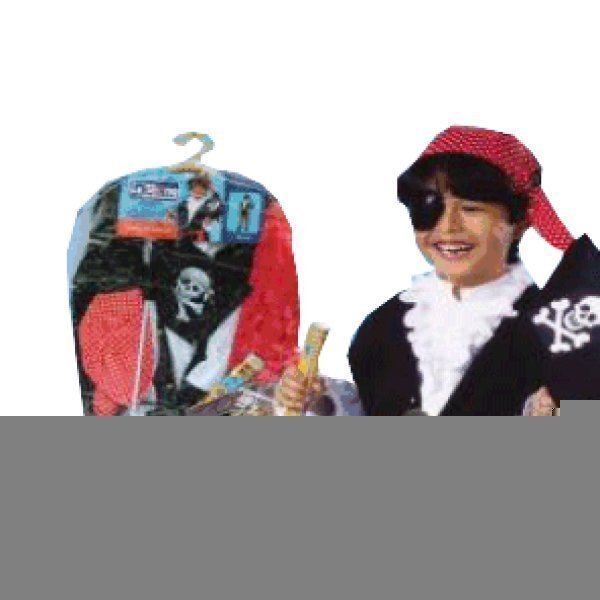 1 Piece Of Pirate Dress Up Size (3-7Year Old) Lauchen/hoodmat.com
