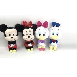 1 Pieces Of  2017 Hot Plush Toys Mickey Mouse Mini Cute Minnie Doll For Claw Machine Christmas Birthday Gift Toys For Kids Support Custom ][Retail Purchase|Hoodmat.Com
