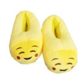 1 Pieces Of  Popular Winter Warm Indoor Soft Plush Sexy Face Emoji Slipper ][Retail Purchase|Hoodmat.Com