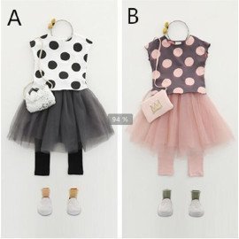 1 Pieces Of  Top & Culotte For Children Available With Various Sizes ][Retail Purchase|Hoodmat.Com
