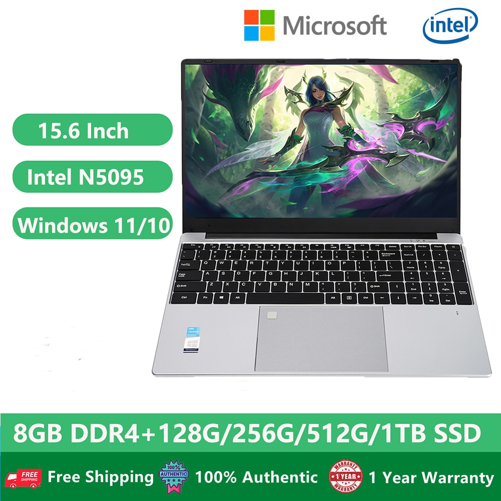 Notebook 15.6 inch Laptop Windows 11 10 Pro Education 11th Gen Intel Celeron N5095 8G RAM 1T SSD Dual WiFi Gamer Netbook HDMI _iimport XDroneTabletS/hoodmat.com
