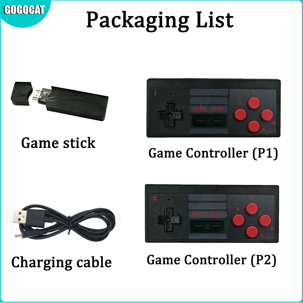 Handheld Game Console Childhood Retro Mini Classic 4K TV HD 8 Bit 628 Remote Joystick Controller Handheld Gaming Player Gift _iimport Gogocat/hoodmat.com