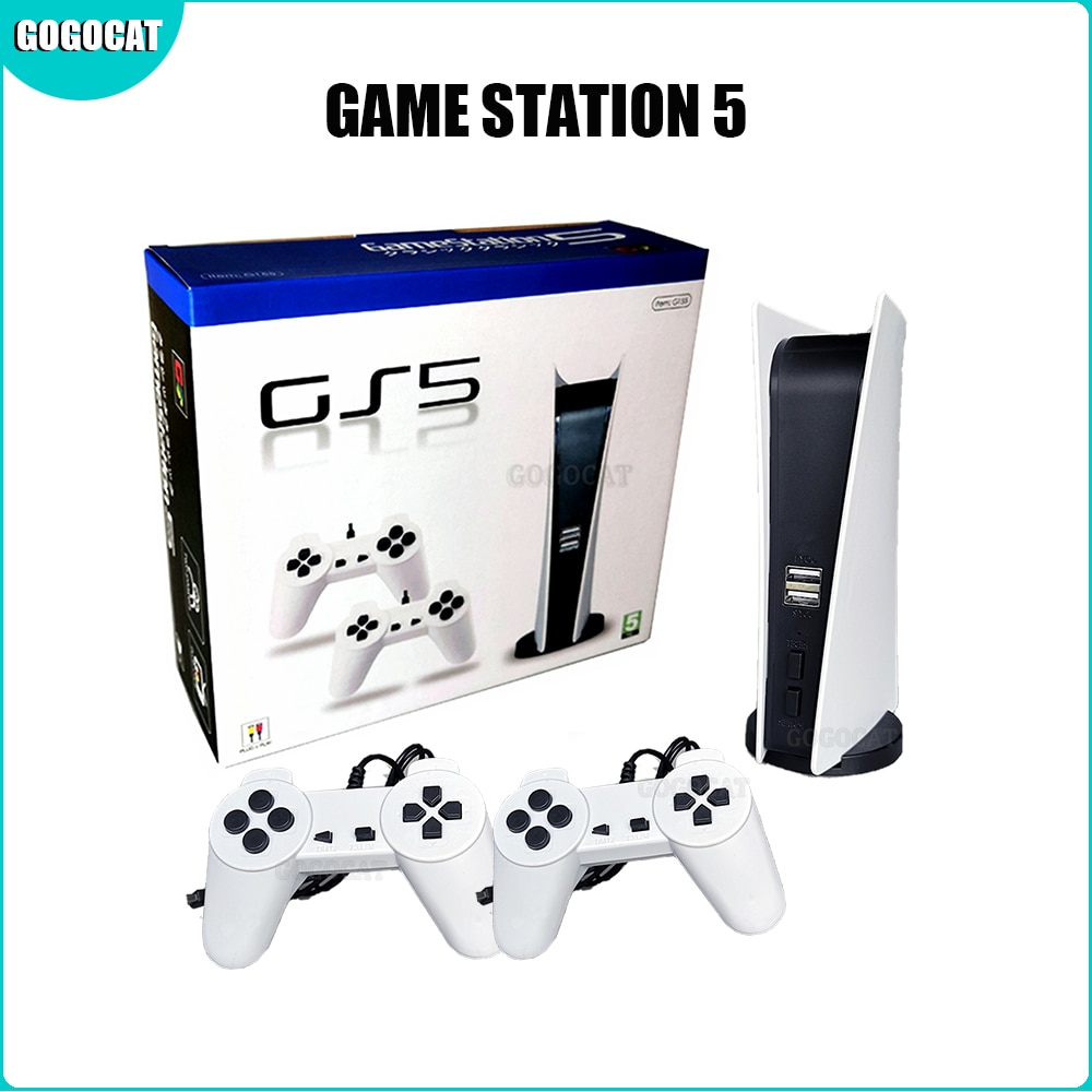 GS5 Game Station 8 Bit USB Wired Handheld Game Player 200 Classic Games Retro Controller AV Output TV Gaming Console Dropship _iimport Gogocat/hoodmat.com