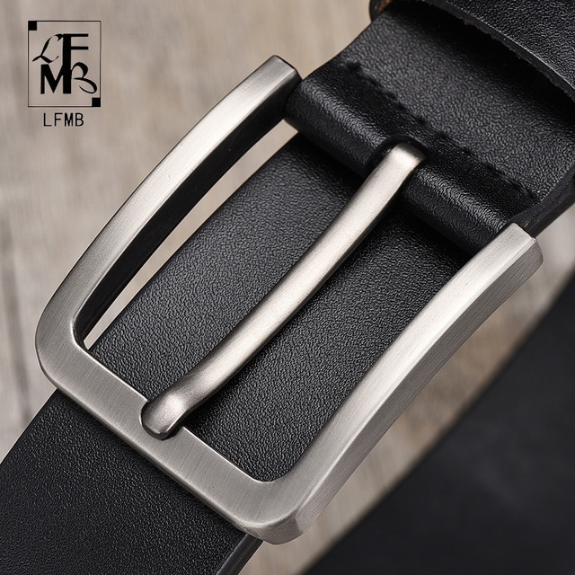 [Lfmb]Leather Belt Men Belts Cummerbunds Male Genuine Leather Strap Leather Belt For Men Ceinture Homme Business Male MenS Belt Lmfb/hoodmat.com