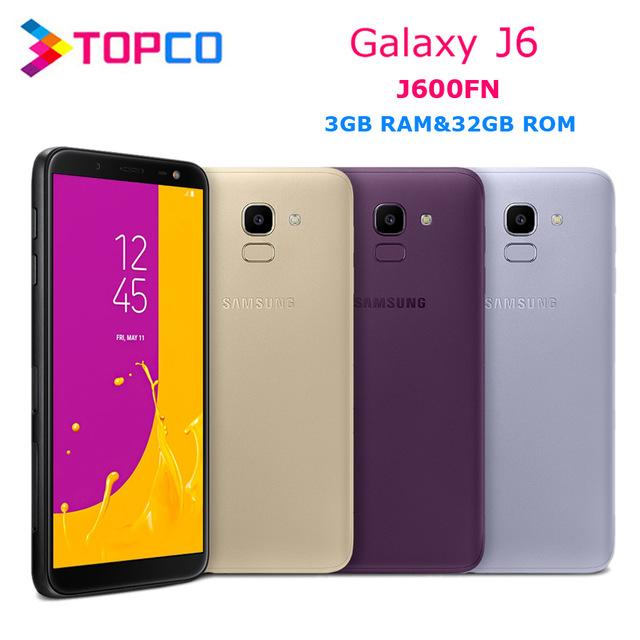 Samsung Galaxy J6 J600Fn Original Unlocked Lte Android Mobile Phone Exynos Octa Core 5.6 Topco-Reliable/hoodmat.com