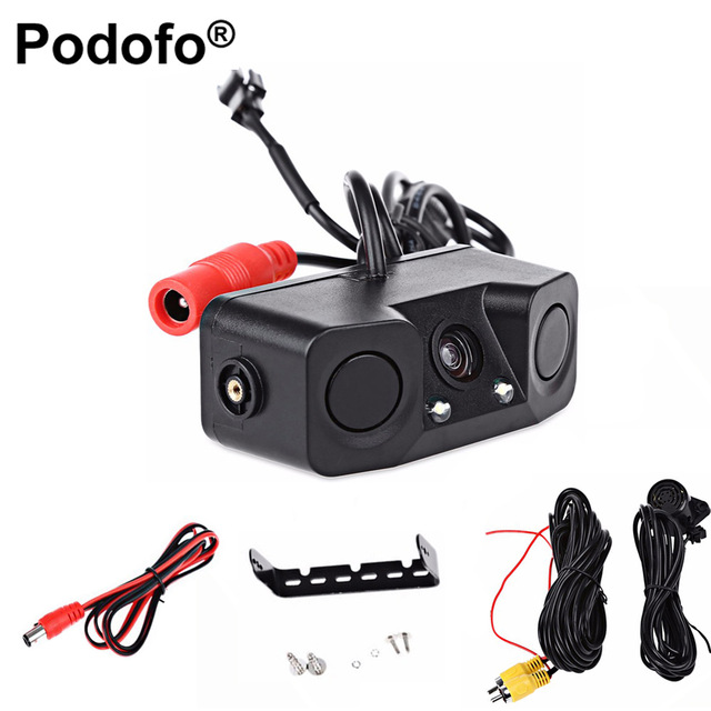 Video Parking Car Backup Led Reverse Rearview Came..