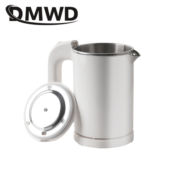 Dual Voltage Travel Water Heating Boiler Mini Electric Kettle Cup Heater Portable Camping Stainless Steel Teapot 110V-220V JessS Mommy Appliance/hoodmat.com
