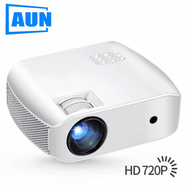 Led Projector F10, 1280X720 Resolution, 2800 Lumens,Mini Projector For Home Cinema,Support 1080P,Smart 3D Beamer,C80 Upgrade Aun/hoodmat.com
