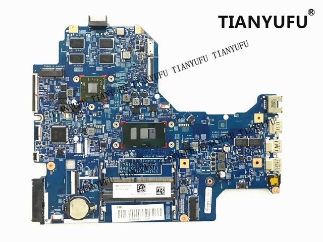 For Hp 17-B 17-Bs 17-Bs025Cy Laptop Motherboard 17815-1 448.0Cc01.0011 With I7-8550U Cpu Motherboard Tested 100% Work  Tianyufu/hoodmat.com