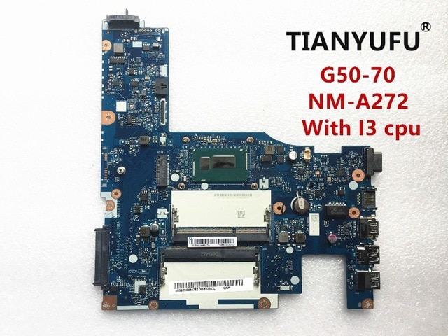 Brand New  Aclu1/Aclu2 Nm-A272 Laptop Motherboard For Lenovo G50-70 Motherboard Nm-A272 With I3 Cpu Test 100% Work Tianyufu/hoodmat.com