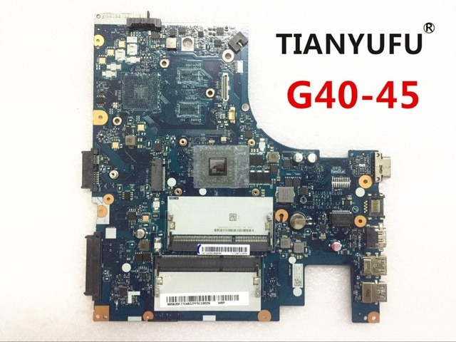Lenovo G40-45 Laptop Motherboard Aclu5 Aclu6 Nm-A281 Motherboard ( With E1-6010 Cpu ) Ddr3 Tested 100% Work Tianyufu/hoodmat.com