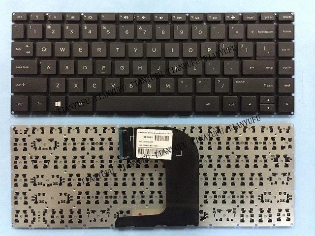 New English 14 Ac Keyboard For Hp 14 Ac 14-Ac029Tx 340 G3 346 G3 348 G3 246-G4 240-G4 Us Laptop Keyboard Tested 100% Work  Tianyufu/hoodmat.com