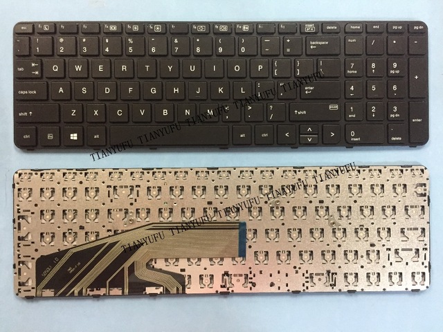 New English 450-G3 Keyboard For Hp Probook 450 G3  Us 455 G3 470 G3  Black Laptop Keyboard Tested 100% Work  Tianyufu/hoodmat.com
