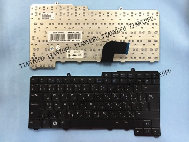 Arabic New D520 Keyboard For Dell Inspiron D520 D520N D530  Ar Black Laptop Keyboard  Tested 100% Work  Tianyufu/hoodmat.com