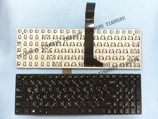 Arabic New X550 Keyboard For Asus X550 X550C X550Ca X550Cc X550Cl X550D X550Dp Ar Black Laptop Keyboard  Tianyufu/hoodmat.com