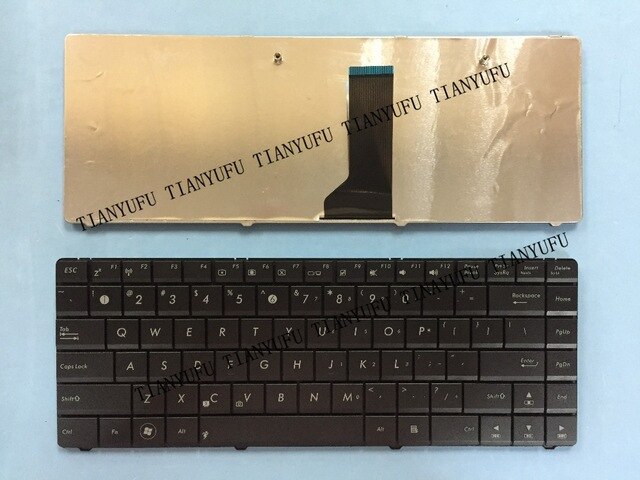 English New X43 Keyboard For Asus N82 N82J N82Jq N82Jg N82Jv K42 A42F X44H X43 A42 A42D A42J K42D K42J A42J Us Laptop Keyboard  Tianyufu/hoodmat.com