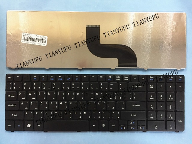 Arabic New 5810 Keyboard For Acer 5742G 5740 5742 5810T 7735 7551 5336 5410 5536 5536G 5738 5738G 5252 5742Z Ar Laptop Keyboard Tianyufu/hoodmat.com