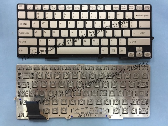 English New For Svs 13 Keyboard For Sony S13118Ecb S13128Ccw S13118Ecw S131100Cb S13127Ccb S13127Ccw S13A1S1C Us Laptop Keyboard Tianyufu/hoodmat.com