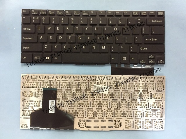 English New For Fit 13 Keyboard For Sony Vaio Fit 13 13A 13N Svf13 Svf13A Svf13N Us Laptop Keyboard Tested 100% Work   Tianyufu/hoodmat.com