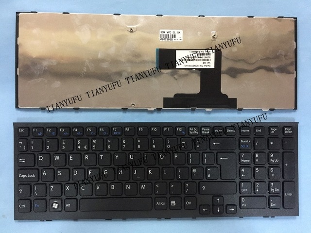 English New Ee Keyboard For Sony Ee37Ec Ee26Fj Ee27Ec Ee25Ec Ee25 Ee27 Vpc Ee Ee47 Ee37Ec Ee27Ec Ee26Fg Uk Laptop Keyboard  Tianyufu/hoodmat.com