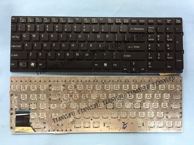 English New Se Keyboard For Sony Vpcse Vpc-Se Se Se1S1C Se1S3C Se1S2C Se1S4C Us Laptop Keyboard   Tianyufu/hoodmat.com