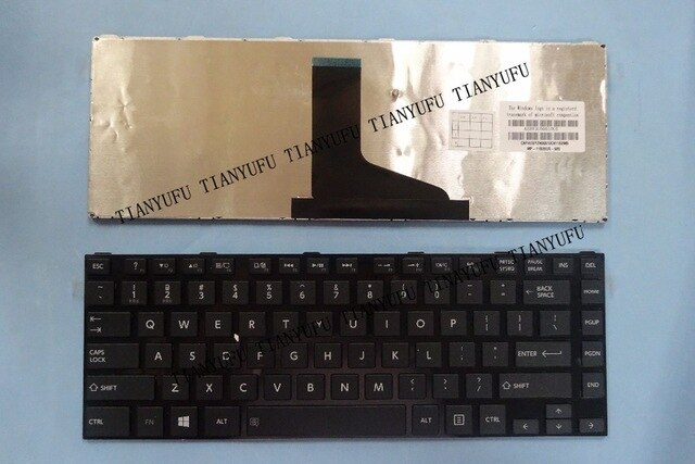 New English L800 Keyboard For Toshbia L800 L800D L805 L830 L835 L840 L845 P840 P845 C800 C840 C845 M800 M805 Us Laptop Keyboard  Tianyufu/hoodmat.com