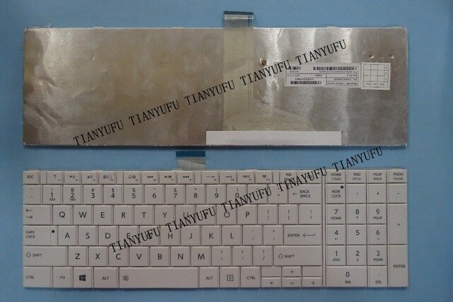 New English C850 Keyboard For Toshbia C850 C855D C850D C855 C870 C870D C875 C875D L875 L875D L950 L950D L955 Laptop Keyboard Tianyufu/hoodmat.com